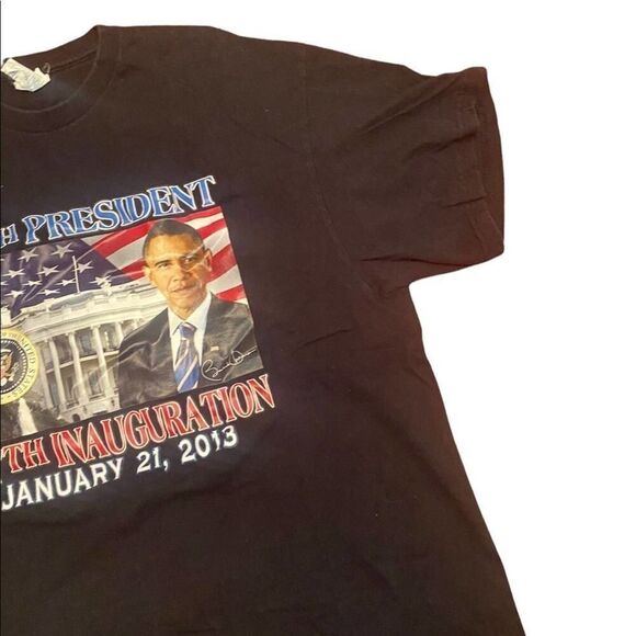 2013 Barack Obama Presidential T-shirt size XL #democrat #liberal - Picture 8 of 8